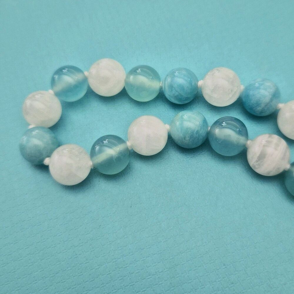 Tiffany & Co. Paloma Picasso Amazonite Moonstone Chalcedony Bracelet Necklace - Picture 7 of 13